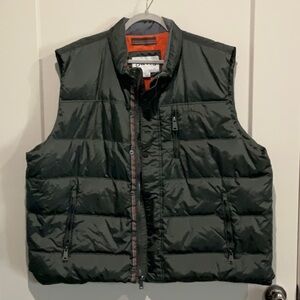 Men's Black Puffer Vest